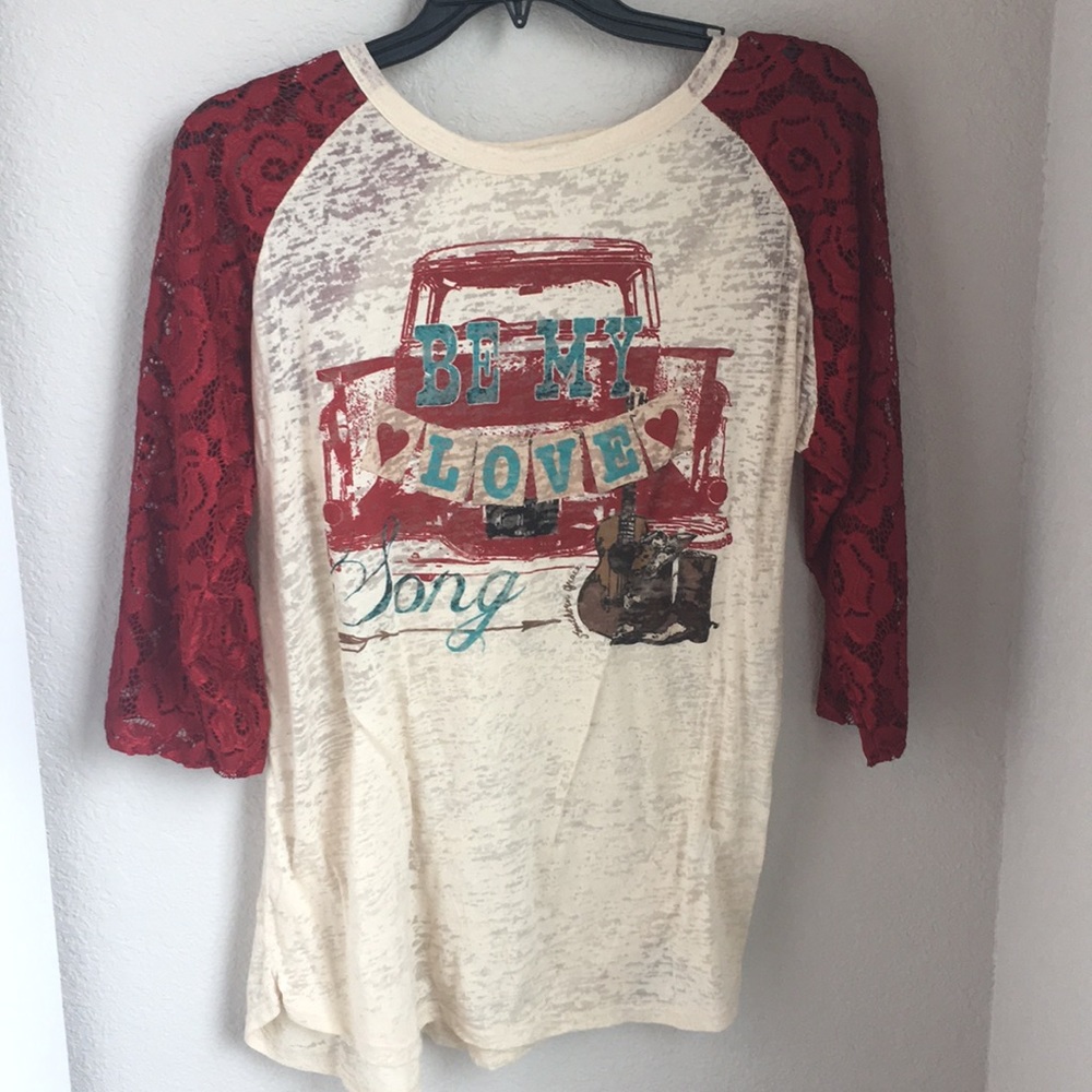 Southern Grace Love song shirt 2x